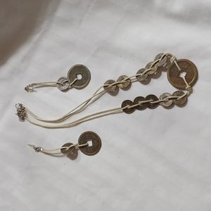 Earrings and Necklace